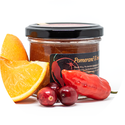 Chilli Pomeranč & brusinky